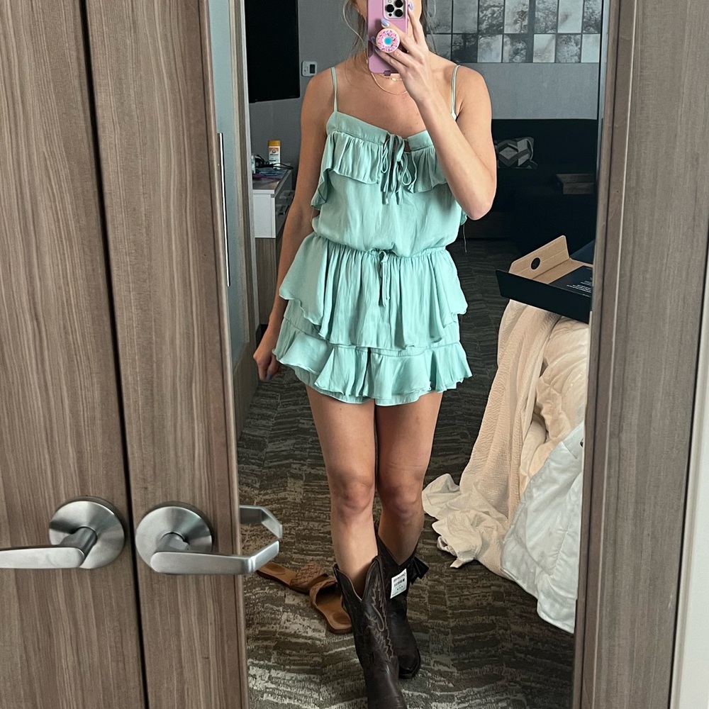 Animari Ruffle Romper - Picture 5 of 5